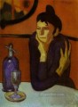 Bebedor de absenta 1901 Pablo Picasso